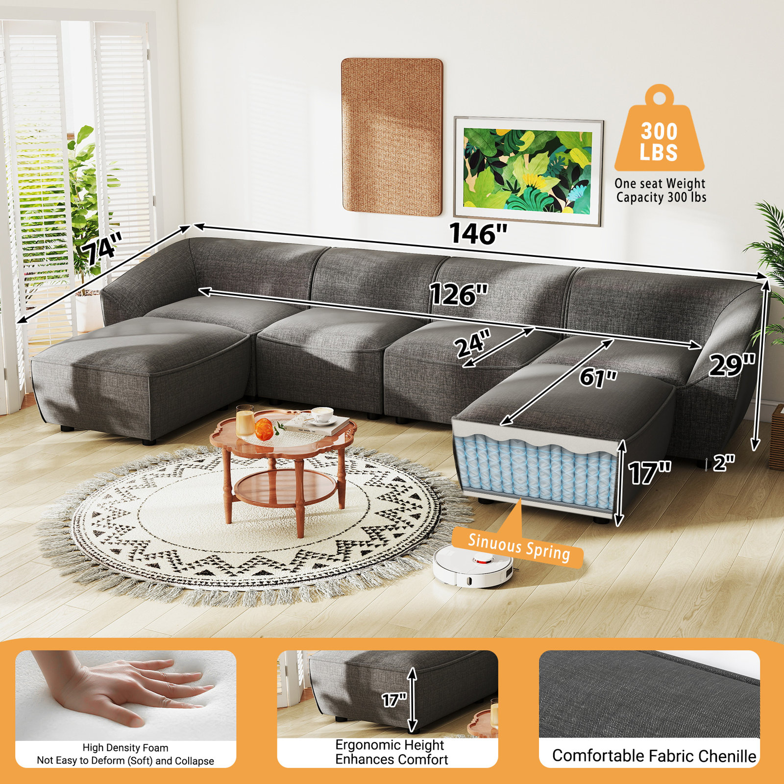 Zula Sectional
