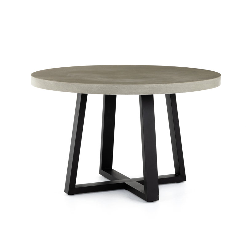 Cyrus Round Dining Table, 30" H x 31.5" W x 31.5" D