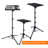 Adjustable Height Projector Stand with Large Platform Foldable Laptop Tripod Stand for Office Home