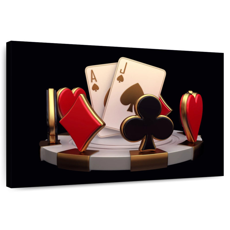 Senne Blackjack Concept, 8" H x 12" W