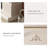 White Solid Wood Freestanding Fireplace