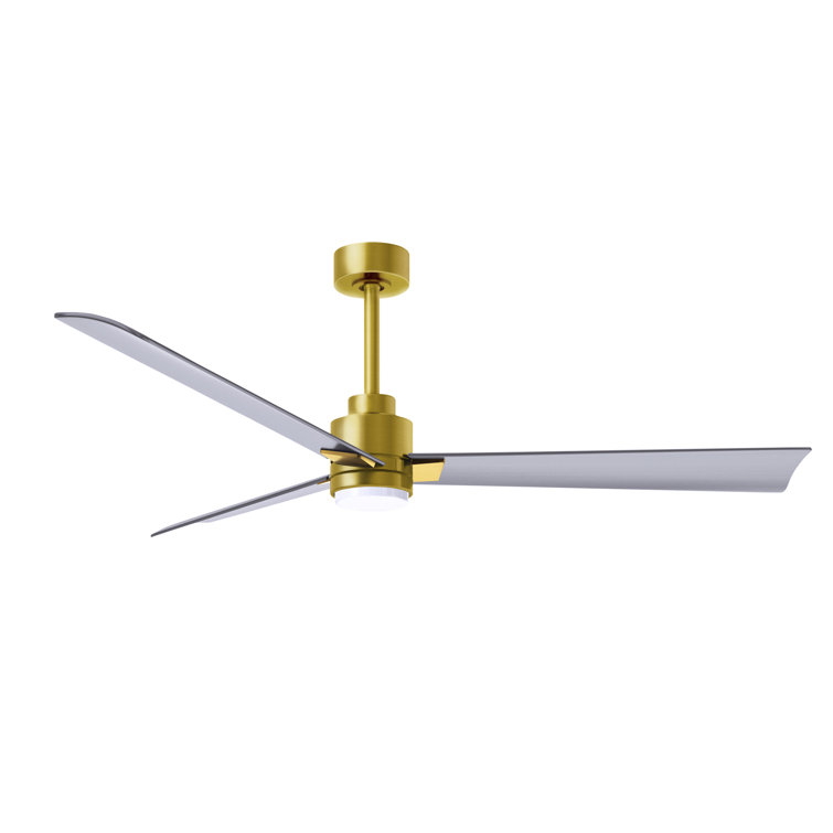 Alessandra - Three Blade Transitional Ceiling Fan -LED