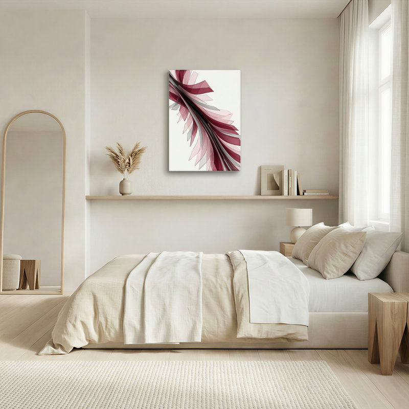 "Abstract Flow", reproduction d'art sur toile, ensemble de 1, Toile tendue, H 24 po x l 16 po