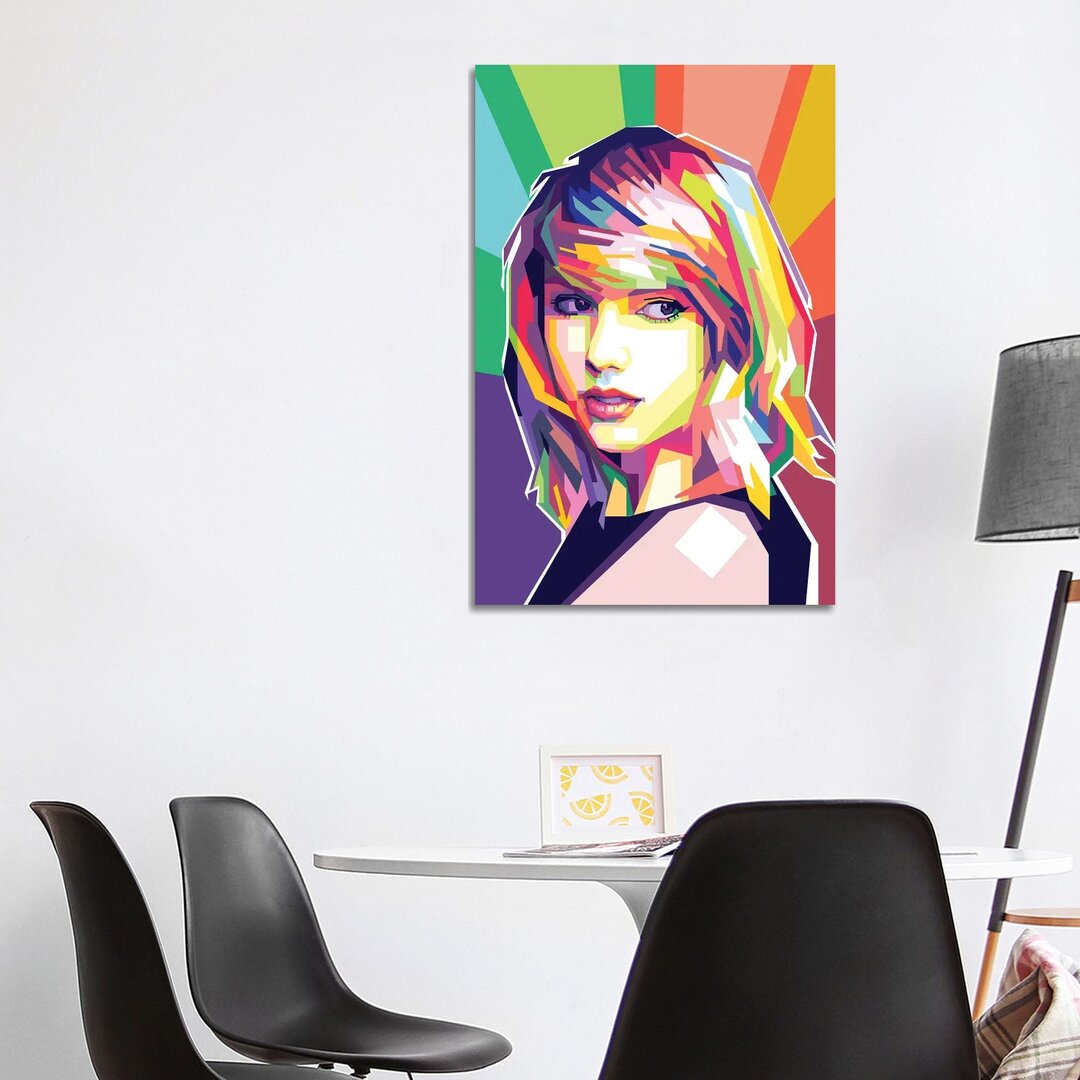 Leinwandbild - Grafikdruck „Taylor Swift” von Dayat Banggai