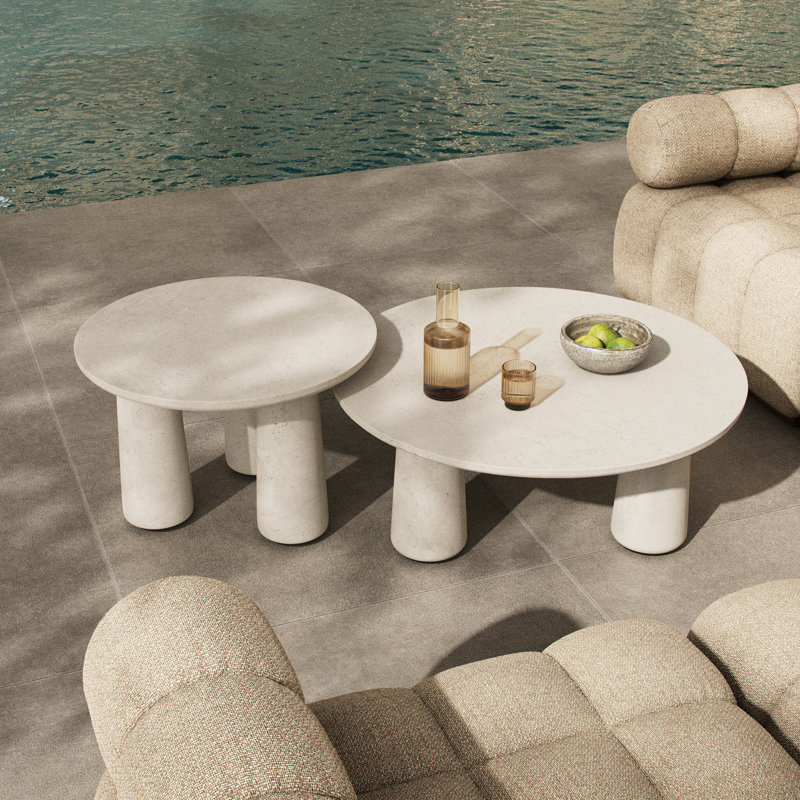 RYE Outdoor Round Coffee Table