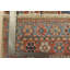Tapis oriental brun en laine noué à la main 2 pi 8 po x 9 pi Kazak