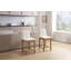 Tabouret de comptoir rembourré Alayha-845734064