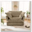 Fauteuil en velours côtelé-106850540