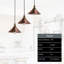 Latshaw 3-Light Kitchen Island Cone Pendant-1362733