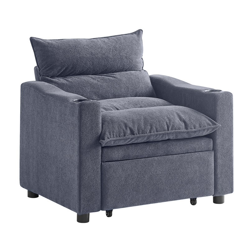 Canapé convertible 3-en-1 Ayvion, Gris