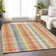 Premium Machine Washable Prisco Peach Rug