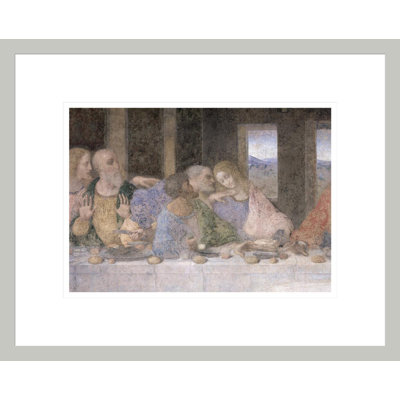 The Last Supper by Leonardo da Vinci -Framed Giclee Print