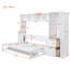Grand lit escamotable mural avec placard et tiroirs-931708746