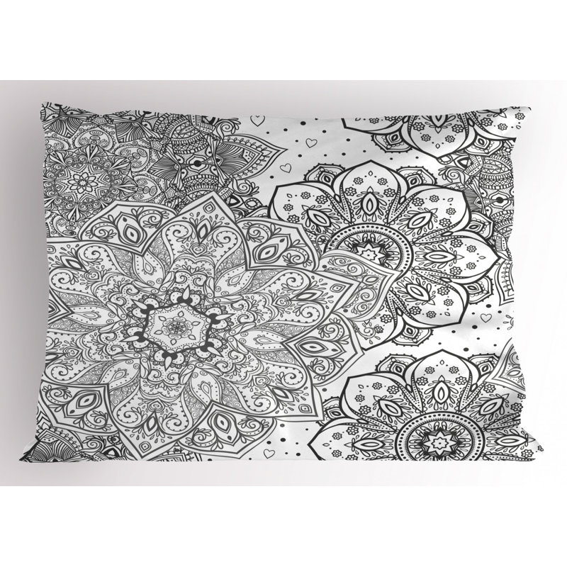 Easter Polyester Floral Sham Set, Twin