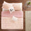 Ensemble d'édredon à imprimé métallique Cal King avec traitement antimicrobien, microfibre ultra douce et motif géométrique élégant pour les chambres à coucher modernes.-119313430-119313429