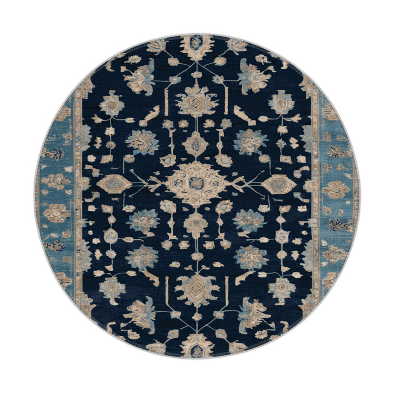 Overdyed Gray Indoor and Outdoor Area Rug, Rectangle 5' x 7'
