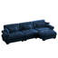 Canapé modulaire modulaire avec repose-pieds convertible-591750819