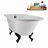 62" Streamline Clawfoot Tub,Tray,Drain, Clawfeet-101628982-102218225