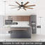 Ventilateur de plafond 72 po Modern Farmhouse