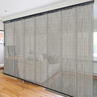 Rail extensible à panneau simple 7 panneaux Gabardine
