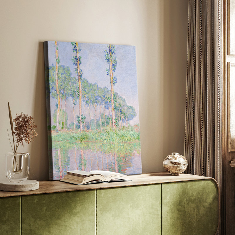 Paysage rétro LVII - galerie Cavas, H 27 po x l 18 po