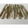 6" x 6" Marble/Glass Linear Mosaic Wall & Floor Tile