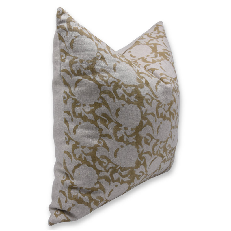 Housse de coussin d'intérieur en lin, 20 po x 20 po