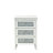 Rollins Mirrored Glass Top 3 - Drawer End Table