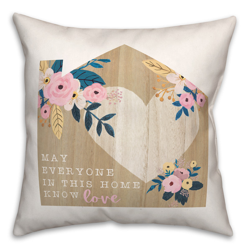 Coussin extérieur Love In This Home