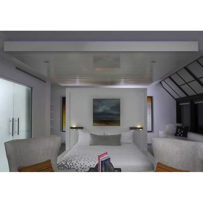 Levo 1 - Light LED Flush Mounted Sconce, Left, Plug-in