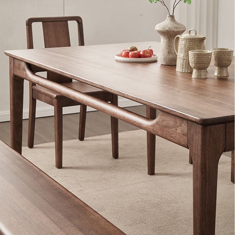 Table de salle à manger rectangulaire, H 29,92 po x L 62,99 po x l 35,43 po