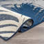 Tapis floral bleu marine / ivoire intérieur / extérieur-220382937-164056355
