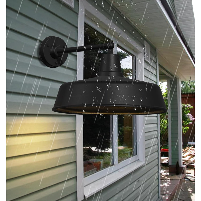 Luminaire de grange, H 11,6 po x l 18 po x P 25 po