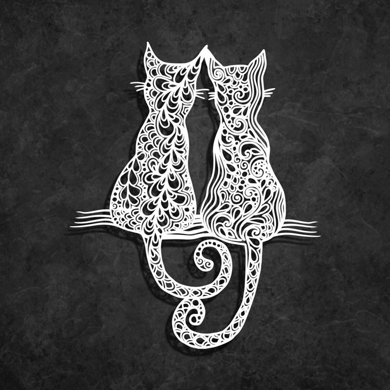 Handmade Wall Decor on Metal