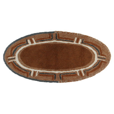 Oval Abstract Area Rug