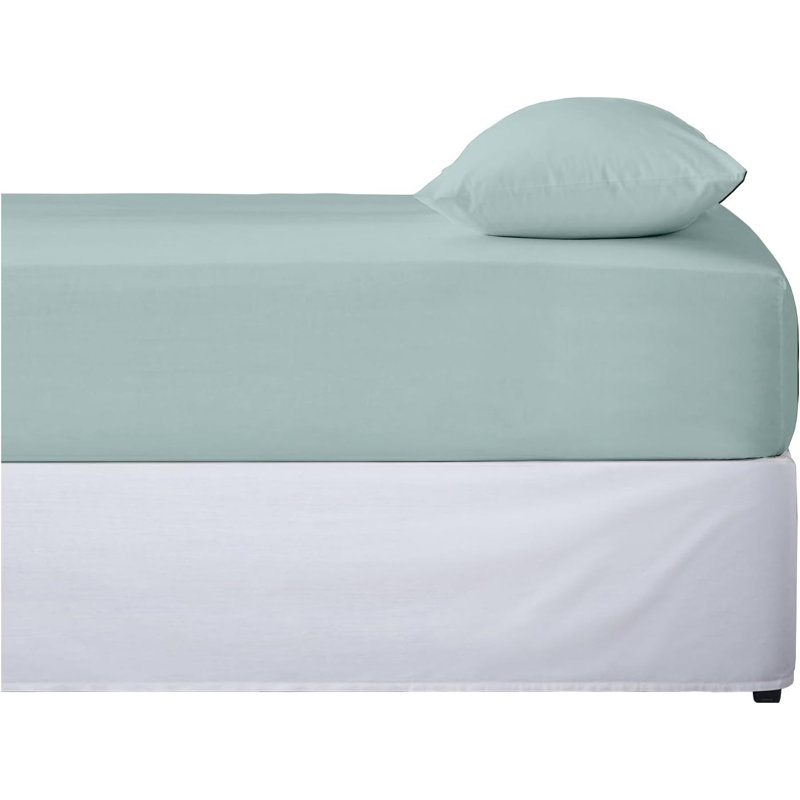 Microfiber Standard Pillow Case, Duck Egg