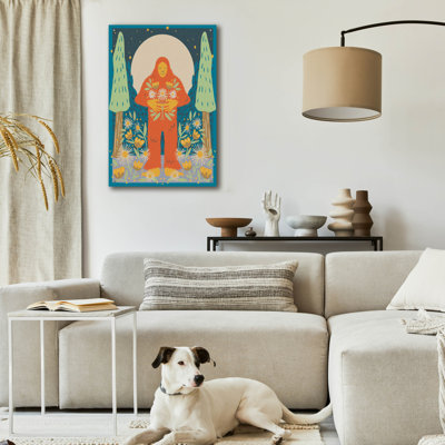 «Legendary Giant» par Rachel Hallquist, art mural en verre acrylique