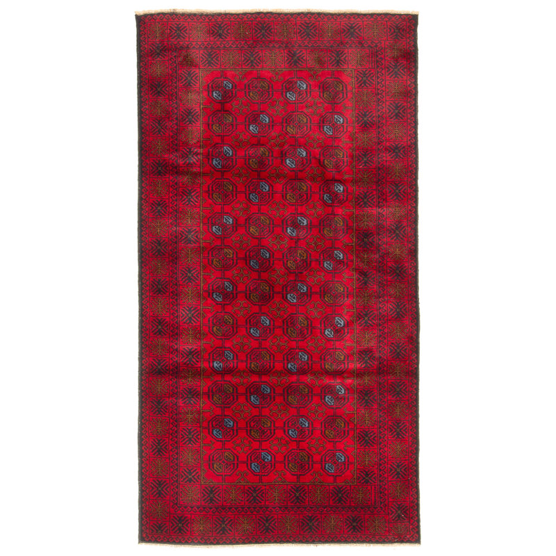 Teimani Red Rug 3'3" x 6'7"