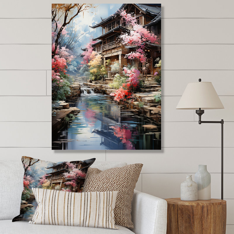 Koome China Silk Road, reproduction d'art sur toile, Toile tendue, H 20 po x l 12 po x P 1 po