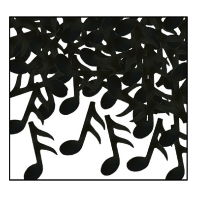 Fanci-Fetti Musical Notes - Pack of 12