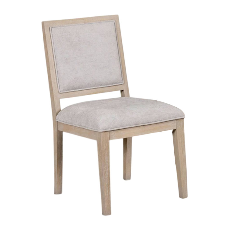 Ensemble de 2 chaises d'appoint Kizie, Brun, Brun, Gris clair
