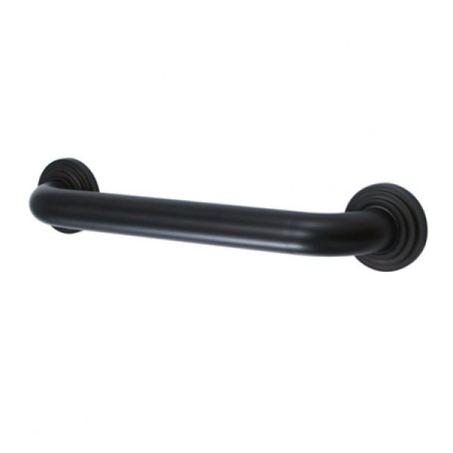 Barre d'appui de 1-1 / 4 po Kingston Brass Milano, Bronze huilé, 24"