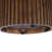 Tannen 40" Round Mid-Century Modern Fluted Pedestal Base Coffee Table With Caster Wheels-103562769