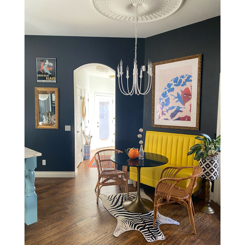 Cate 7 - Light Chandelier, Gesso White