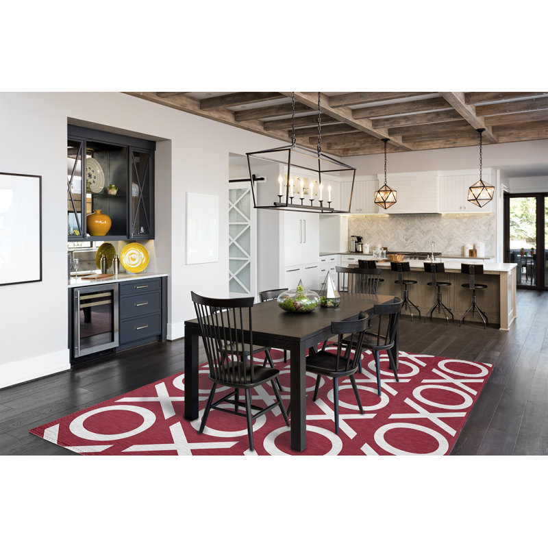 Chenille Geometric Indoor Rug, Rectangle 8' x 10'