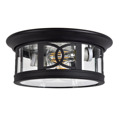 Jakaleb Glass Flush Mount