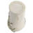 Asymmetrical Silhouette Ceramic Table Vase for Living Room Decor - Sculptural Tall Flower Vase for Living Room, Console, or Entryway Styling - Ivory & Tan-26367029