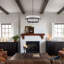 4-Light Dimmable Drum Chandelier