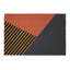 Anyjah Non-Slip Geometric and Abstract Doormat