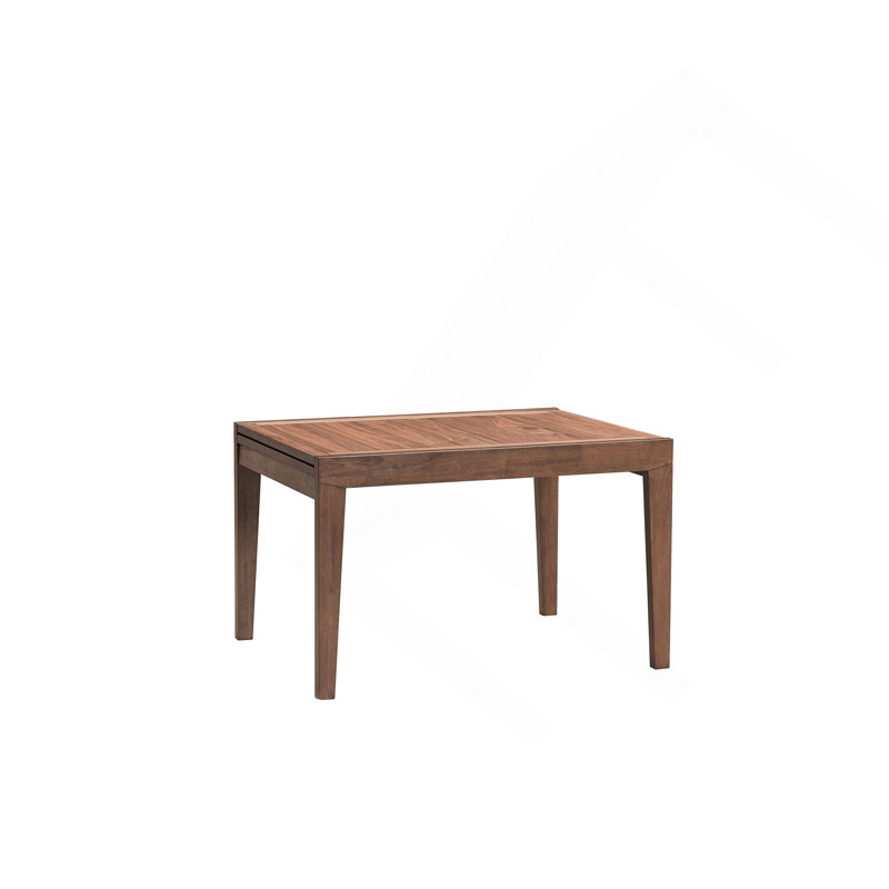 Table de salle à manger avec rallonge en noyer